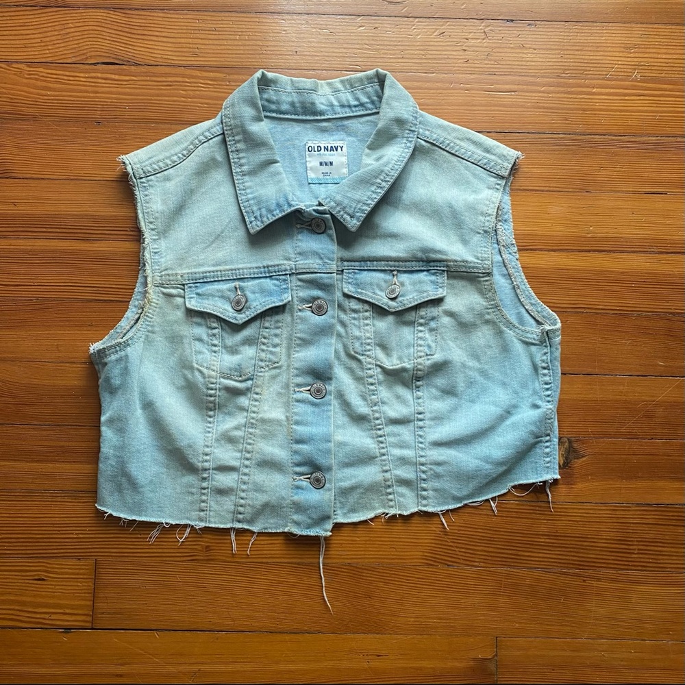 light wash vest